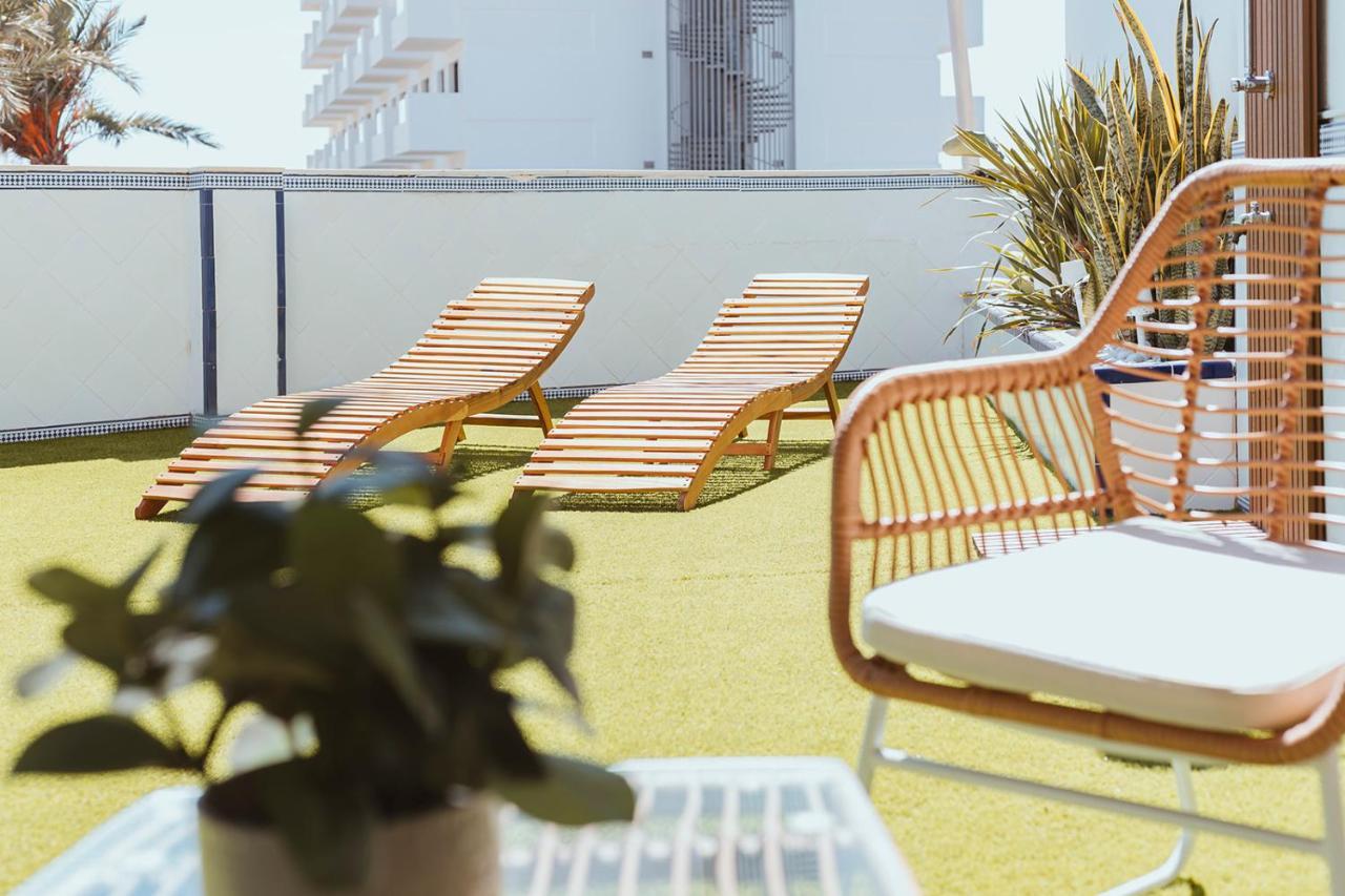 Apartamento Con Gran Terraza Junto A La Playa Τορρεμολίνος Εξωτερικό φωτογραφία