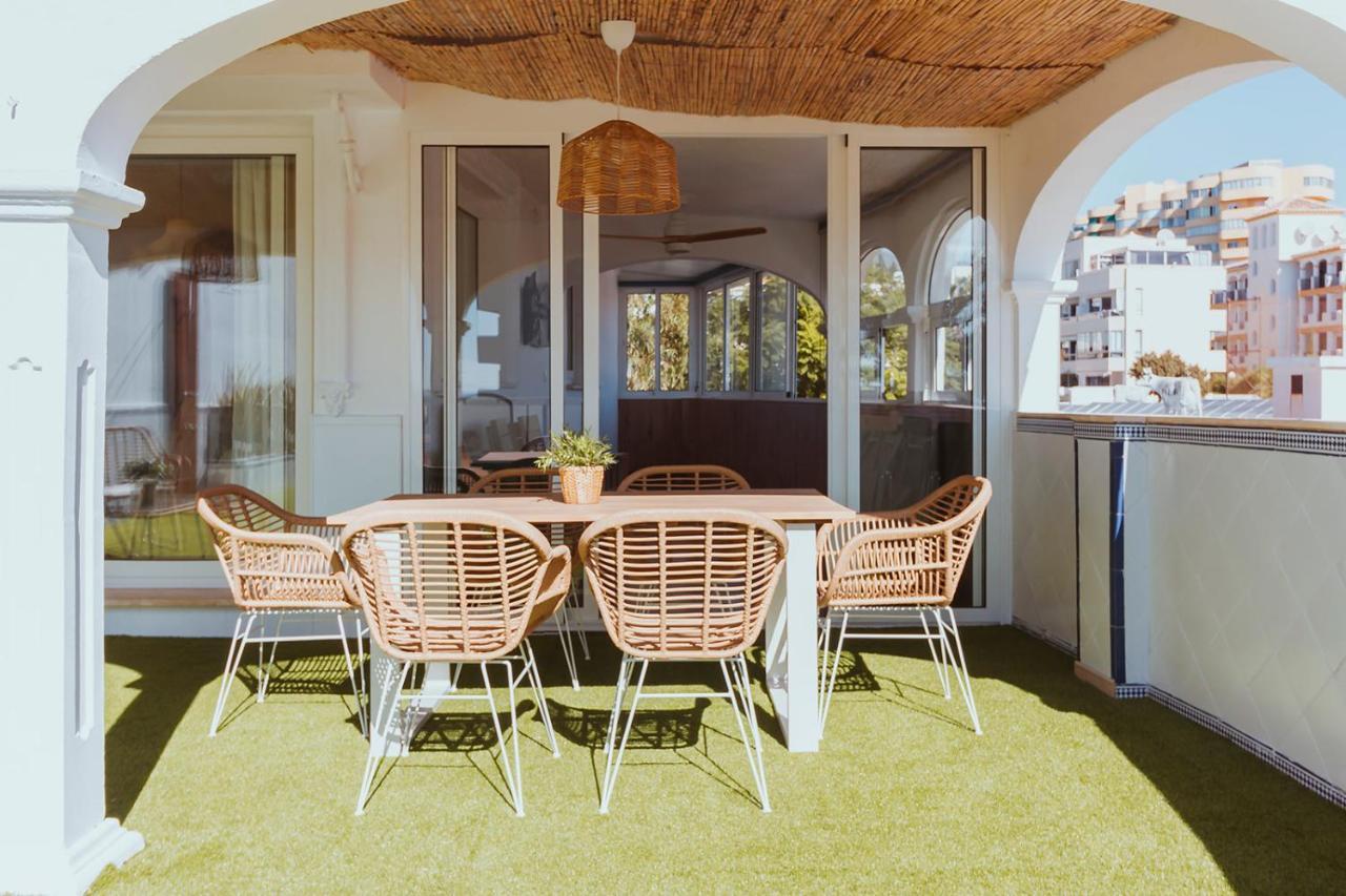 Apartamento Con Gran Terraza Junto A La Playa Τορρεμολίνος Εξωτερικό φωτογραφία
