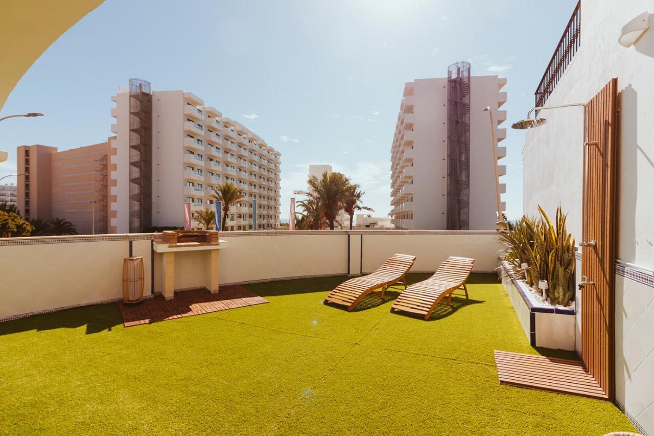 Apartamento Con Gran Terraza Junto A La Playa Τορρεμολίνος Εξωτερικό φωτογραφία